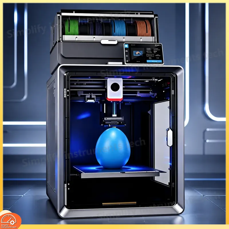 3D Printing Industrial - Hochauflösender FDM 3D-Drucker mit Automatischer Nivellierung,