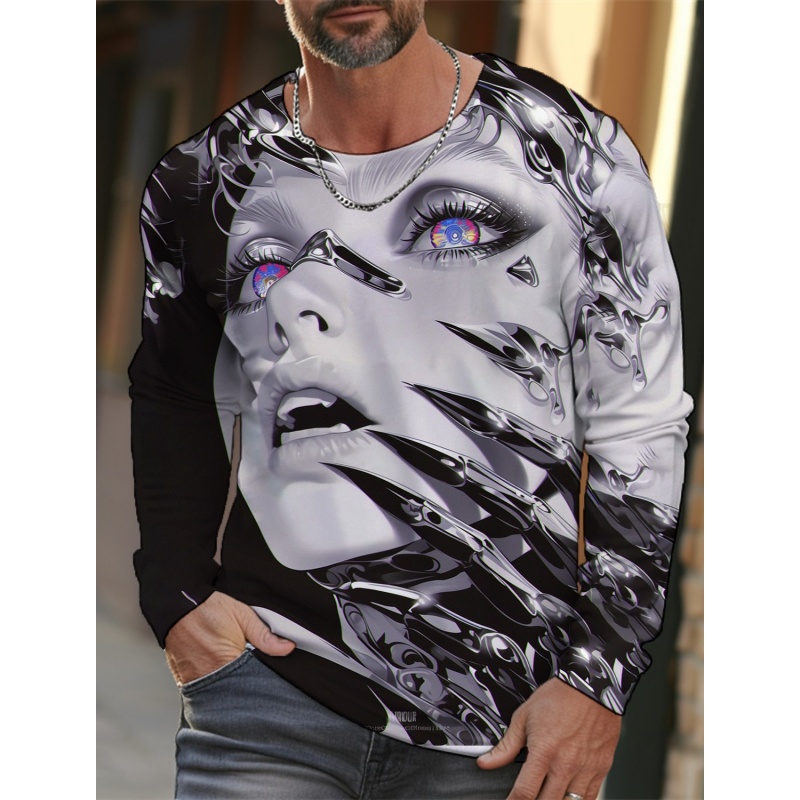 3D Printing Nerd - Schöne junge Mädchen Muster T-Shirt für