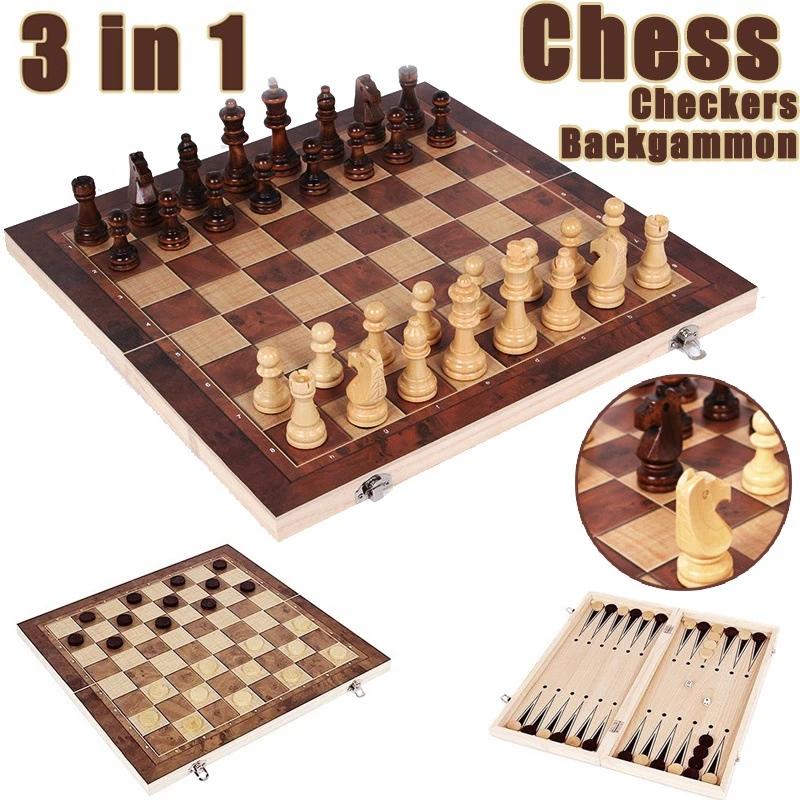3-in-1-Schachbrett, klappbares – 3D Printing Chess Bewertung und Preis