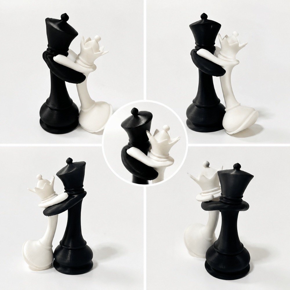 3D-Gedruckte Schachfiguren-Sta – 3D Printing Chess Bewertung und Preis