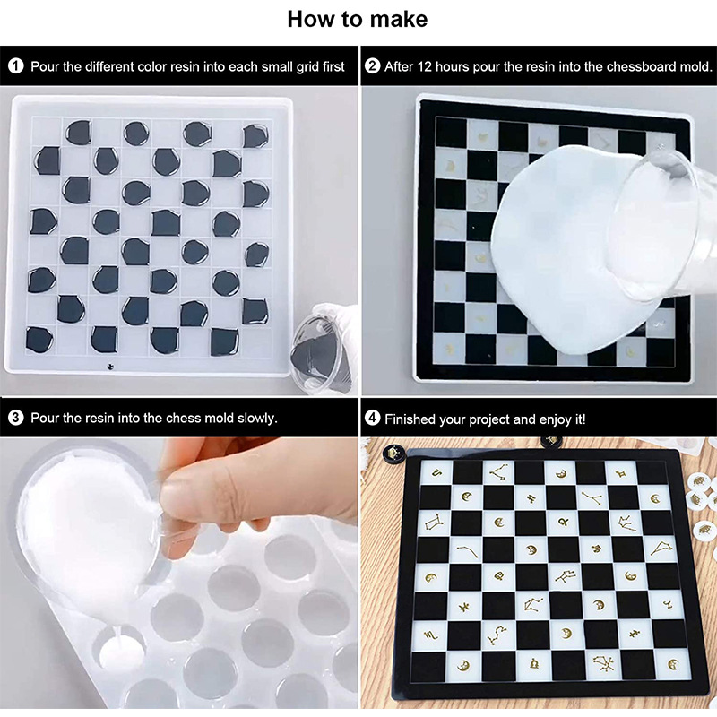 Internationalen Schach Kristal – 3D Printing Chess Bewertung und Preis