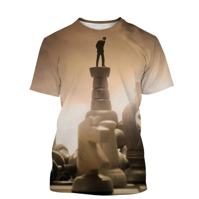 Schach-T-Shirt, 3D-Druck-Desig – 3D Printing Chess Bewertung und Preis