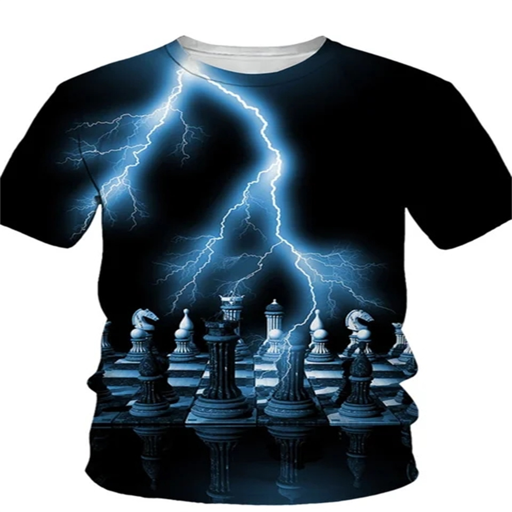 Sommer Schach 3D Druck T-Shirt – 3D Printing Chess Bewertung und Preis