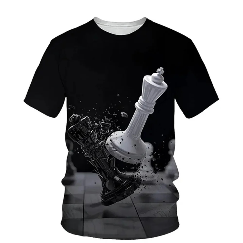 Sommer Schach 3D Druck T-Shirt – 3D Printing Chess Bewertung und Preis