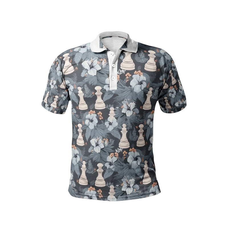 Chess King 3D Print Polo Shirt – 3D Printing Chess Bewertung und Preis