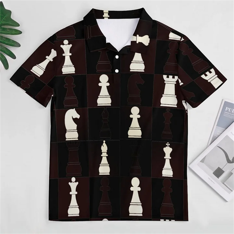 Chess King 3D Print Polo Shirt – 3D Printing Chess Bewertung und Preis
