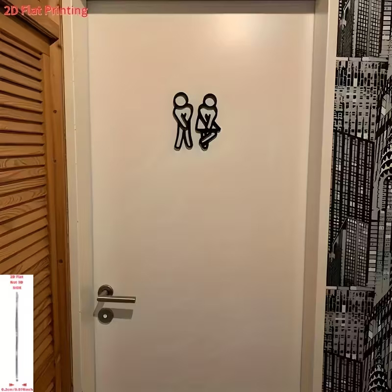 3D-gedrucktes WC-Türschild für – 3D Printing Cafe Bewertung und Preis